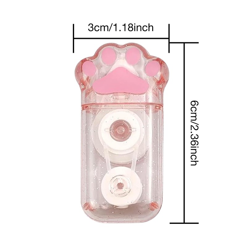 DHWEKU Pack of 4 Mini Correction Rollers, Cat Paw Correction