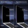 MagicSuction Privacy Filter Compatible with MacBook Pro 16 Inch (2021-2024,