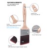 ROLLINGDOG Angled Paint Brushes for Wall - 2.5 Inch Trim
