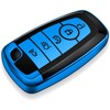 Tukellen for Ford Key Fob Cover Soft TPU Full Protection
