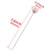 HJ Garden 1Box 100PCS 6x65mm Needle Kit Pearl Head Pins