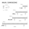 The Hairpin Leg Co. [HLC] Pull Handles - Modern Furniture