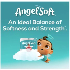 Angel Soft Toilet Paper - 24 Super Mega Rolls