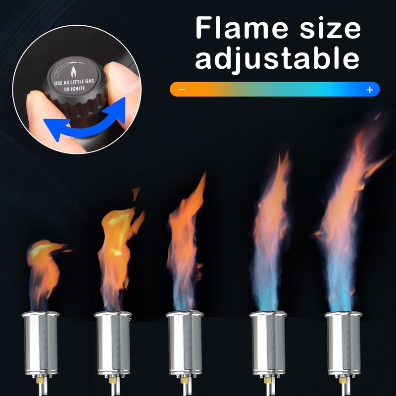 Propane Torch Weed Burner - 1,800,000 BTU Flame Thrower with