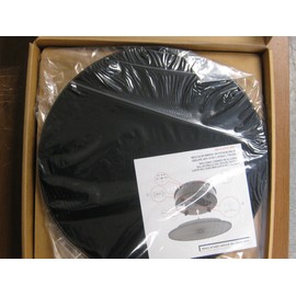 AUTOartDESIGN Rotary Display Stand, Large, Diameter 12.2 inches (31 cm) (Silver), Finished Product