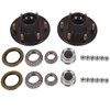 TOPAZ 2Pcs 6 on 5.5" Trailer Hub Drum Kits Idler