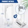 10pcs Wall Plate Spacer,Metal Device Leveling Plates wall outlet spacer