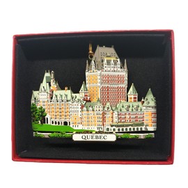 Canadian Treasures Quebec Canada Ornament Brass Chateau Frontenac