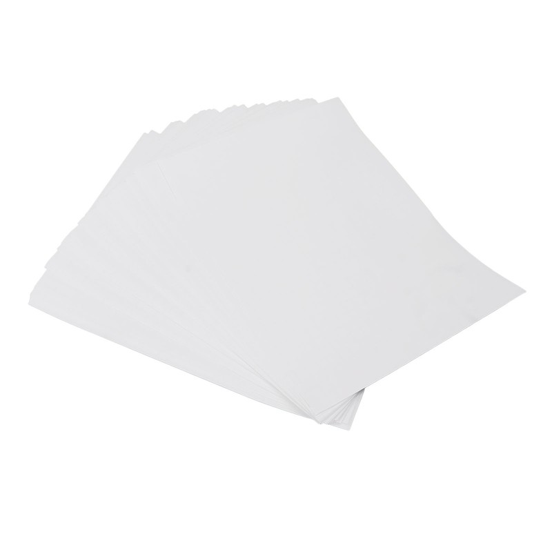 50pcs A4 Laminate Sheets Exquisite Cuttable Self Adhesive Waterproof Laminating