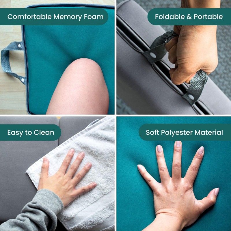 Green Thumbz Kneeling Pad - 1 Pack Foldable Memory Foam