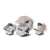 Universal Flexible Sun Canopy with UV Protection, Latte Colour Pram