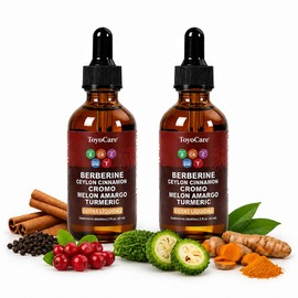 Berberina HCL Líquida, Complejo Herbal, 2 x 60 ml