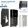 Video Doorbell Door Mount Sturdy Doorbell Bracket Good Stability Bracket