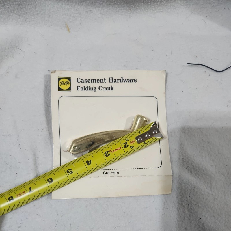 Pella Genuine Pella Gold Casement Folding Crank Brand New