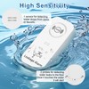 Douevo Water Leak Detector,Water Sensors Alarm for Leak Detection,Leak and