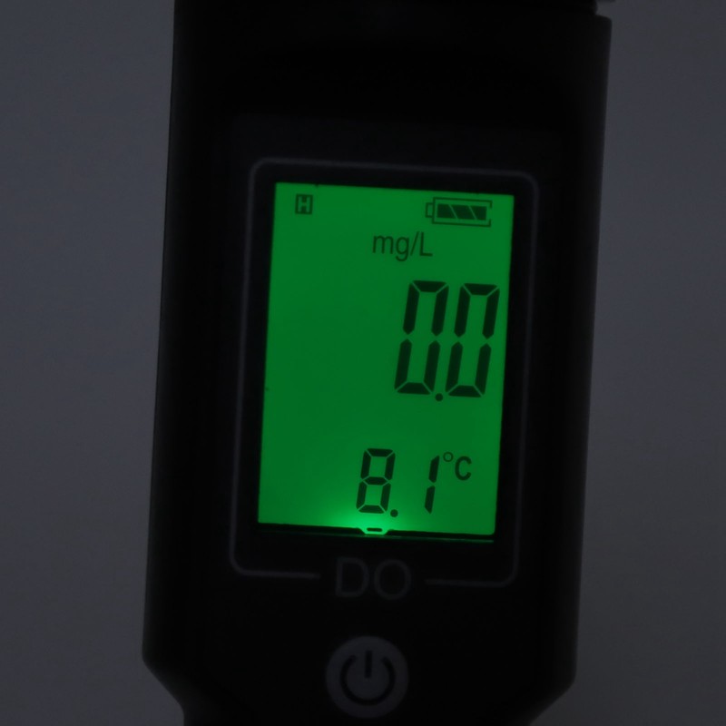 Dissolved Oxygen Meter Detachable Probe Digital Screen Display Dissolved Oxygen