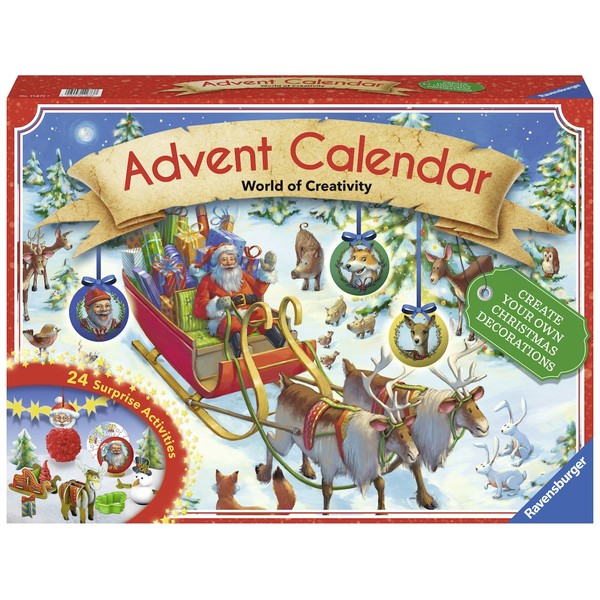 Ravensburger Advent Calendar - Create Your Own Christmas Decorations Advent Calendar