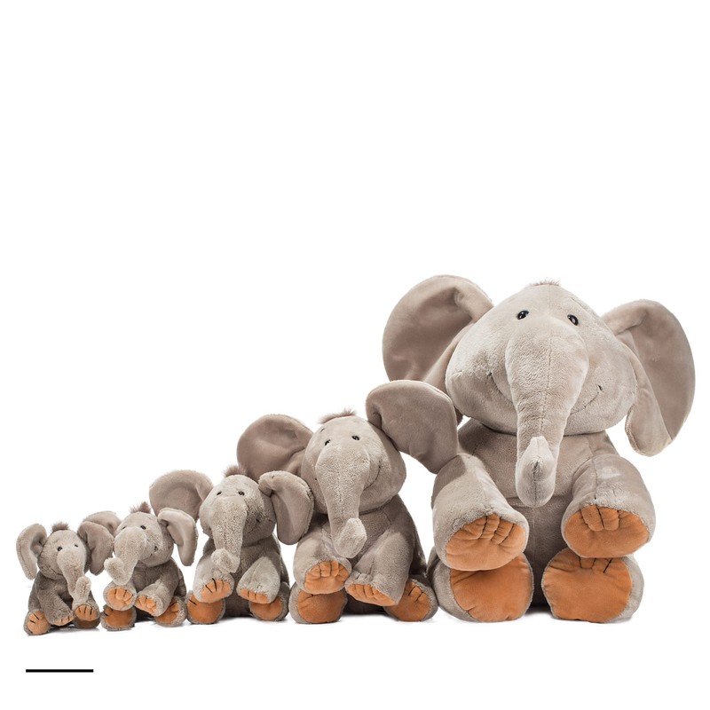 Schaffer 4230 Plüsch Elefant "Sugar", 13 cm, Kuscheltier, Plüschelefant