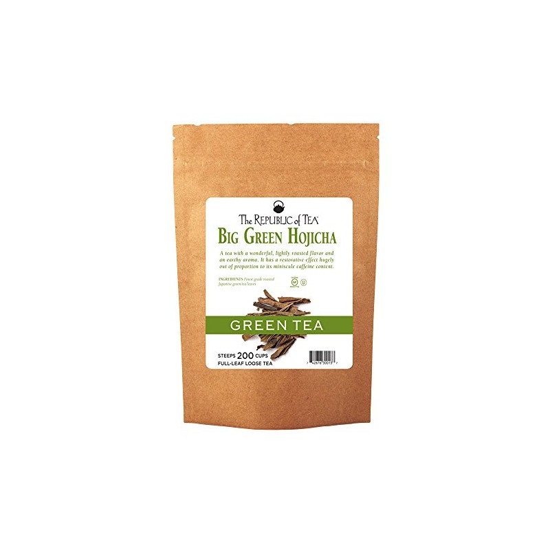 The Republic of Tea Big Green Hojicha Full-Leaf Tea, .75