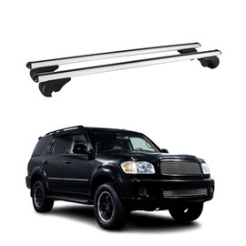 OMAC Roof Rack Cross Bars for Ford Bronco Sport 2021-2024 Lockable 165Lbs Aluminium Silver 2Pcs fits Cargo Carriers Kayak Canoe Bike Snowboard