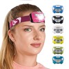 Foxelli Rechargeable LED Headlamp - Super Bright, Lightweight, and Comfortable