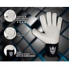 Keeperking Goalkeeper Gloves Children Youth Adults Football Gloves without Fingersave