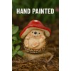 The Bridge Collection Mushroom Hedgehog Figurine - 3.25" Hedgehog with
