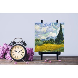 ILOT 9 Inch Tabletop Easel Stand | Small Canvas Painting Display Easel Stand - Black | Canvas Paintings, Arts & Crafts, Frames, Wedding | Kids, Artists, Adults (4-Pack)