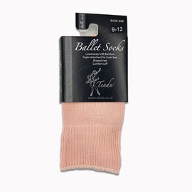 Tendu Ballet Socks (PINK, UK Child Shoe Size 9-12) Pair. ASIN B01MSK91TJ