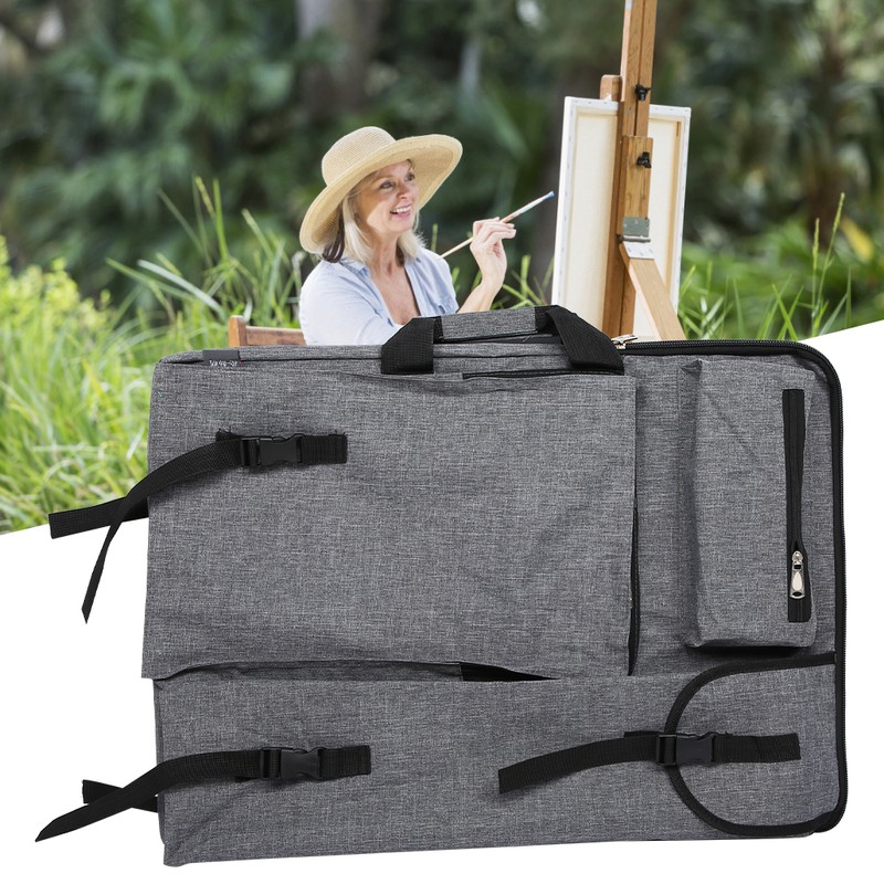 Professional Waterproof Sketching Large Backpack for Art Students Gouache Acrylic