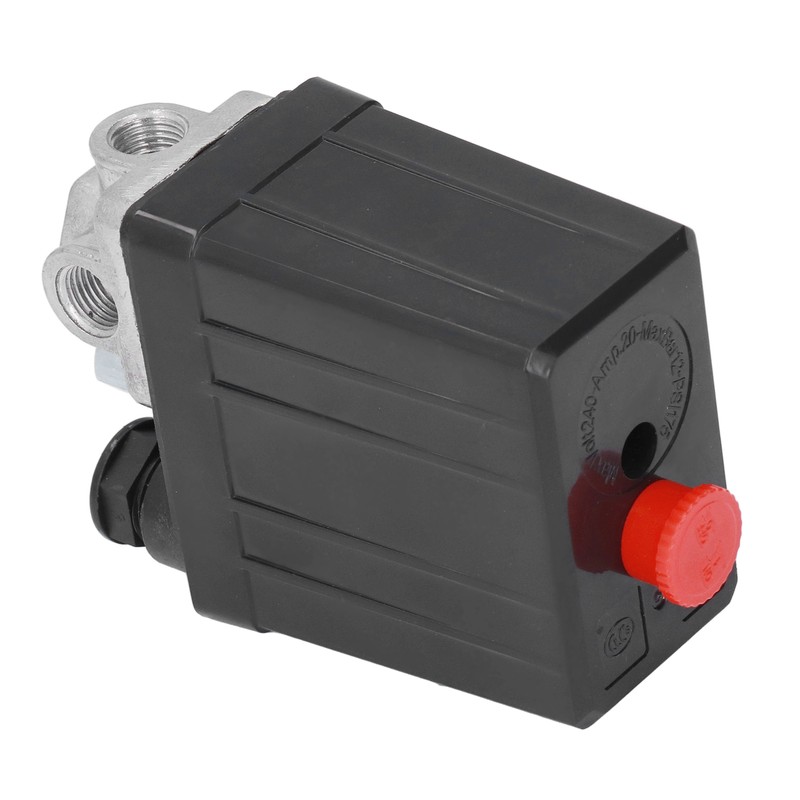Air Compressor Pressure Switch Automatic Valve 4 Holes 90‑125PSI Accessory
