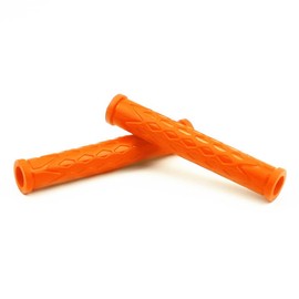 Beatus Handle Lever Grip, Easy to Use, Variety of Colors, Anti-Slip Lever Cold Protection, Brake, Accelerator, Left and Right Set, Universal (Orange)