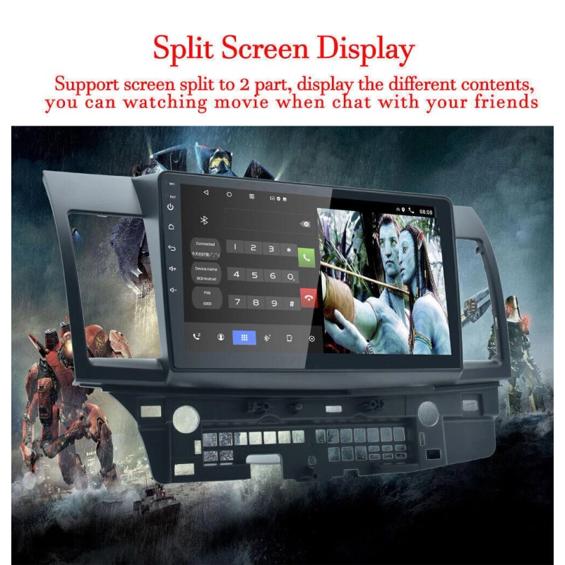 Unbranded 64G For Mitsubishi Lancer 2008-2015 Android 13 CarPlay Car