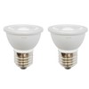 Anyray 2-LED Light Bulbs HR16 120V 5W E27 MR-16 JDR
