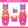 K.T. Fancy 4 Sets Baby Doll Clothes and Accessories for