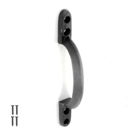 Black Cast Iron Door Pull Handle
