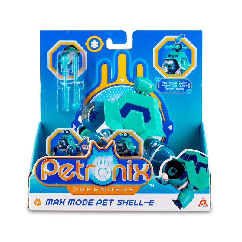 Giochi Preziosi Petronix Defender Shell-E, Mission Puppy with Mechanical Function,