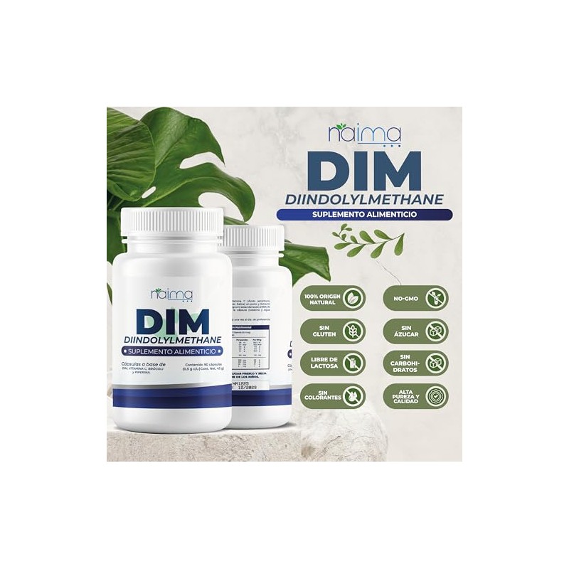 NAIMA DIM | Suplemento Alimenticio de Origen Natural | Apoyo