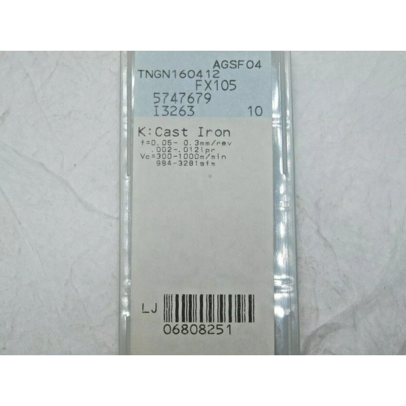 Tungaloy Ceramic Turning Inserts TNGN333/TNGN16