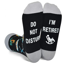 Retirement Gifts for Men, Funny Retired Socks Retired Gifts for Dad Grandpa Coworker