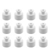 JCBIZ 12PCS Black Push Pull Caps Bottle Caps Water Push