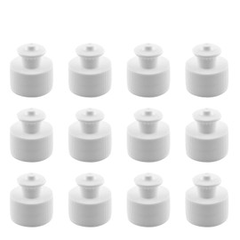 JCBIZ 12PCS Black Push Pull Caps Bottle Caps Water Push Pull Lids for Water Bottles PET Bottles and Glass Bottles Black Water Push Pull Lids