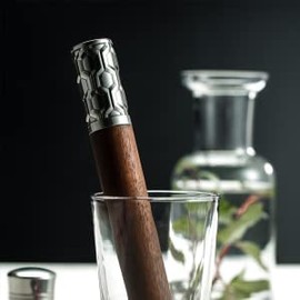 Royal Selangor Hand Finished Bar Collection Pewter Hexagon Muddler Gift