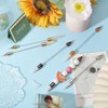 beinkmake 6Pcs Beadable Rhinestone Picker Dotting Pen Rhinestone Adding Dual-ended