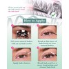 Natural Lash Clusters Kit 8-10-12MM Short Eyelash Clusters Kit Clear
