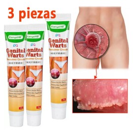 Crema Eliminadora De Verrugas Genitales, 20 G X 3 Unidades