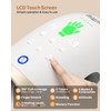 DEJUNPIOOL Hand Massager with Heat and Compression, Finger Stretch &