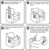 Sofa Armrest Organizer, Waterproof Sofa Couch Chair Armrest Durable Soft