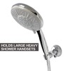 2 x ECOSPA Shower Handset Holders with Very Strong Suction