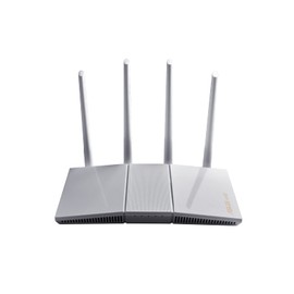 ASUS RT-AX55 AX1800 Dual Band WiFi 6 Gigabit Router, 802.11ax, Lifetime Internet Security, Parental Control, Mesh WiFi Support, MU-MIMO, OFDMA, 4 Gigabit LAN Ports, Beamforming